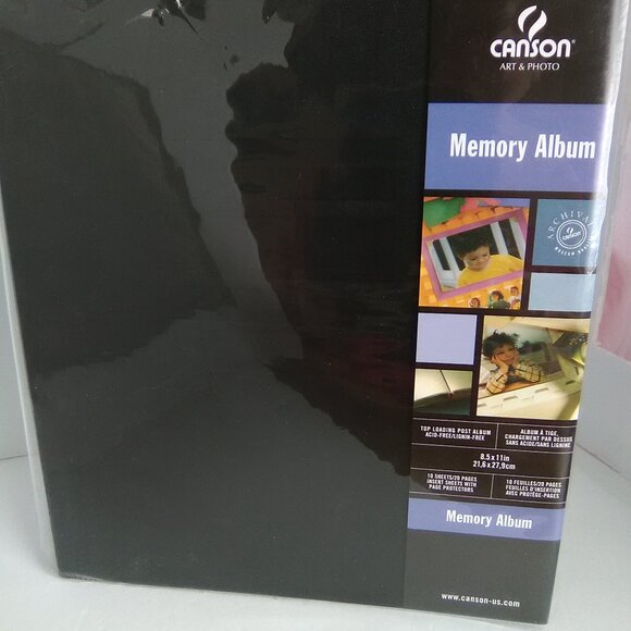 Canson Art & Photo Memory Album 20 Pages Color Black - Picture 4 of 8